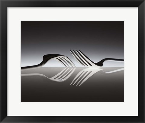 Framed Opposites Print