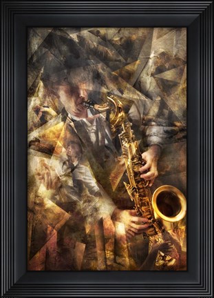 Framed Jazz Print