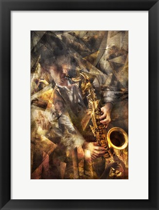 Framed Jazz Print