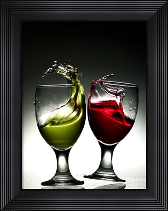 Framed Glass Dance Print