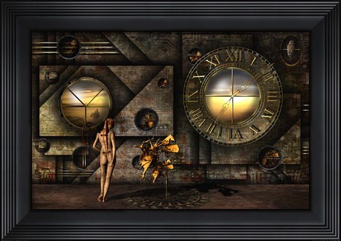 Framed Was Salvador Here? Print