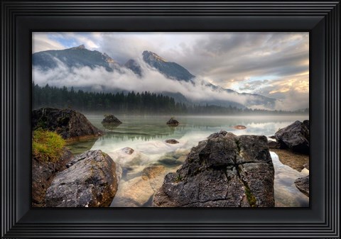 Framed Rocks Print
