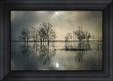 Framed Lake&#39;s Secret Print