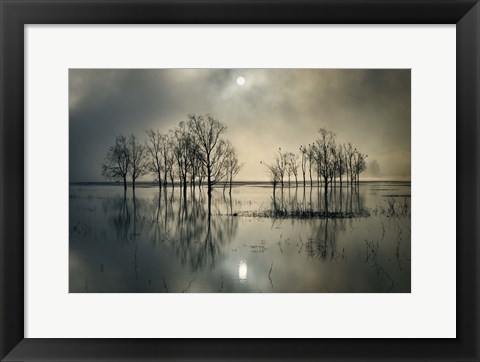 Framed Lake&#39;s Secret Print