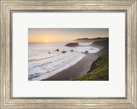 Framed Sonoma Coast I Print