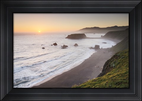 Framed Sonoma Coast I Print