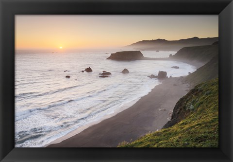 Framed Sonoma Coast I Print