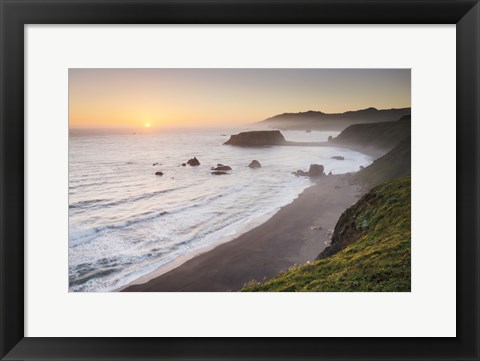 Framed Sonoma Coast I Print