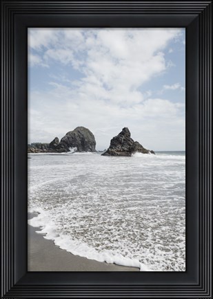 Framed Harris Beach Oregon Print