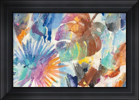Framed Palm Abstract Print