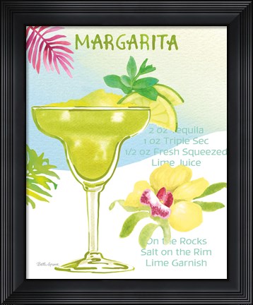 Framed Tropical Getaway III Print