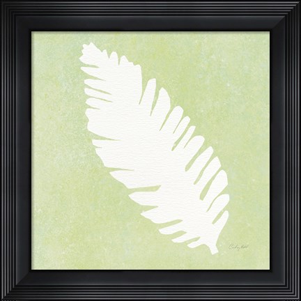 Framed Tropical Fun Palms Silhouette IV Print