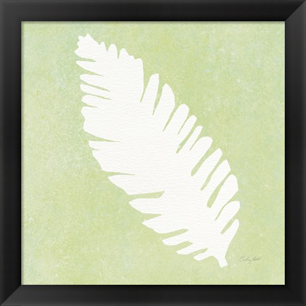 Framed Tropical Fun Palms Silhouette IV Print