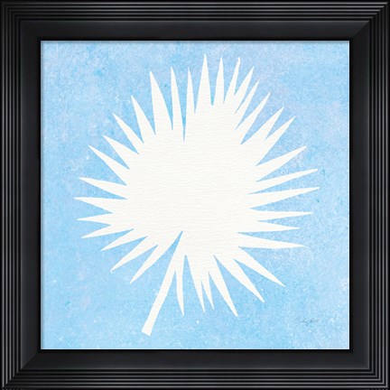 Framed Tropical Fun Palms Silhouette III Print
