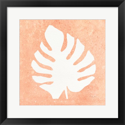 Framed Tropical Fun Palms Silhouette II Print