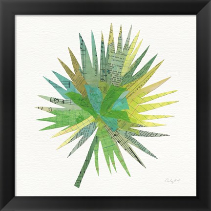 Framed Tropical Fun Palms IIII Print