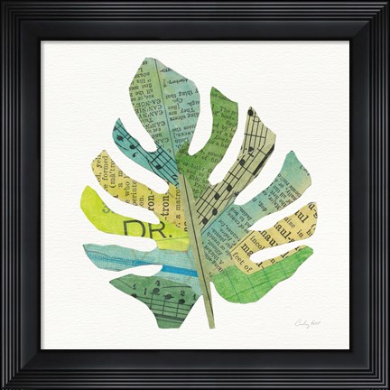 Framed Tropical Fun Palms II Print