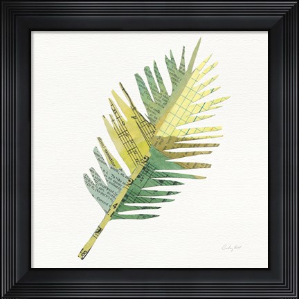 Framed Tropical Fun Palms I Print