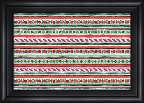 Framed Holiday Wings IX Blue Print