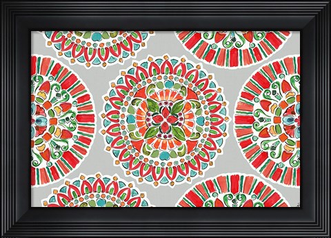 Framed Holiday Wings VII Print