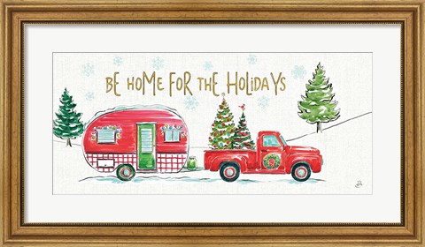 Framed Christmas in the Country VII Print