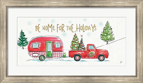 Framed Christmas in the Country VII Print