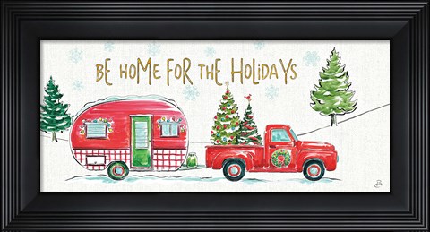 Framed Christmas in the Country VII Print