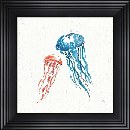 Framed Maritime VI Print