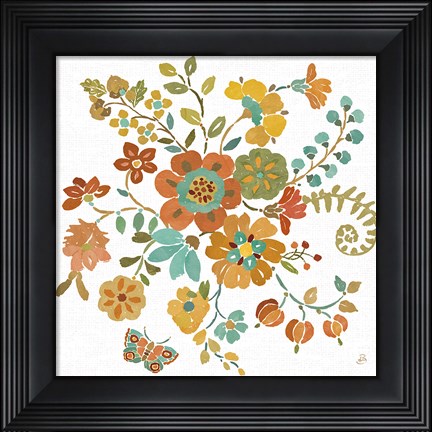 Framed Autumn Impressions IV Print