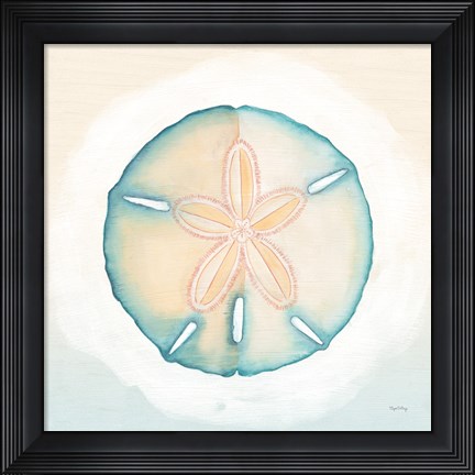 Framed Boardwalk Sand Dollar Print