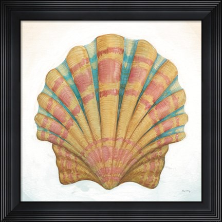 Framed Boardwalk Scallop Print