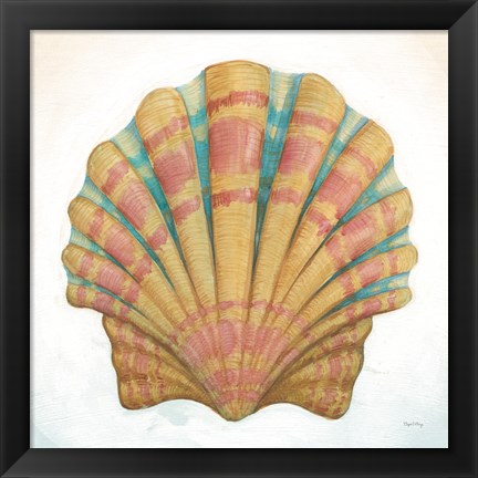 Framed Boardwalk Scallop Print