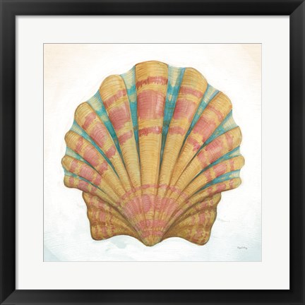 Framed Boardwalk Scallop Print