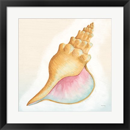 Framed Boardwalk Conch Print