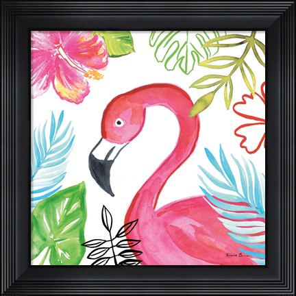 Framed Tropicana IV Print