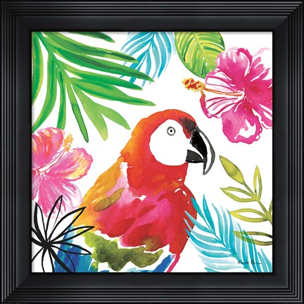 Framed Tropicana III Print