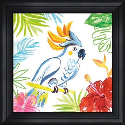Framed Tropicana I Print
