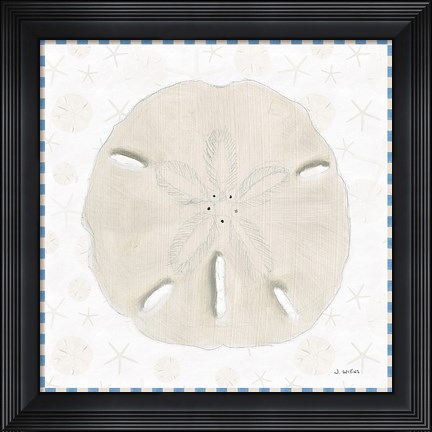 Framed Beach Days VII Print