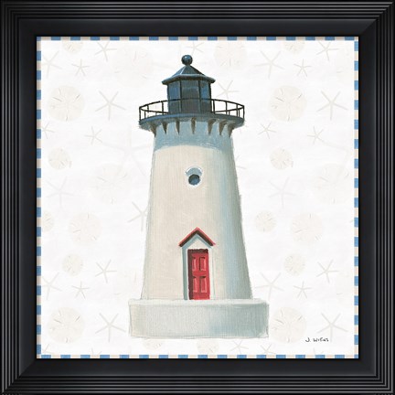 Framed Beach Days VI Print
