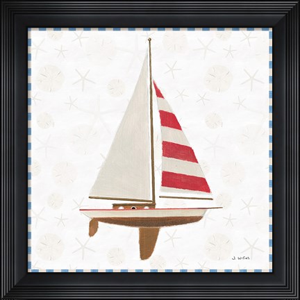 Framed Beach Days IV Print