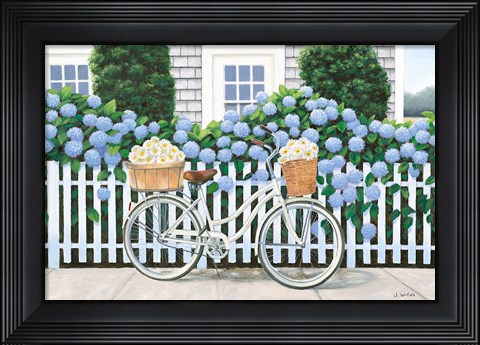 Framed Beach Days II Print