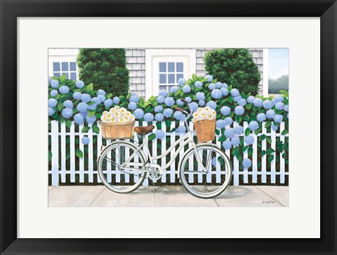 Framed Beach Days II Print