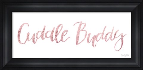 Framed Sweet Baby Girl VI Pink Print
