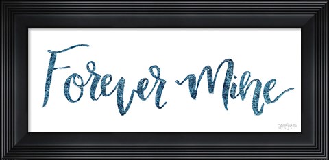 Framed Sweet Baby Boy V Print