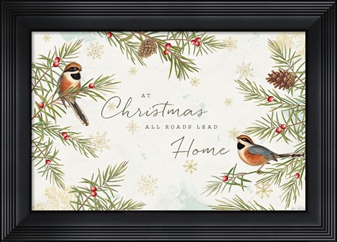 Framed Christmas Tradition I Print