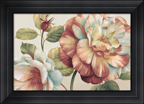 Framed Romantic Afternoon Light II Spice Print