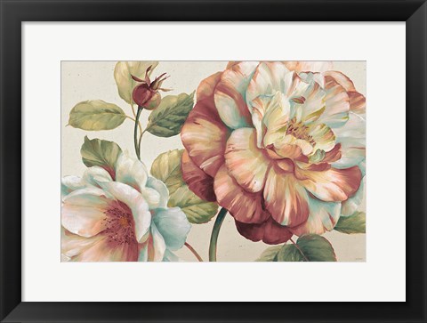 Framed Romantic Afternoon Light II Spice Print