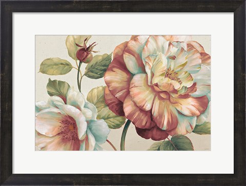 Framed Romantic Afternoon Light II Spice Print