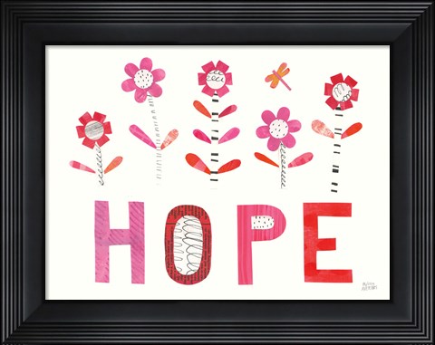 Framed Love Words I Print