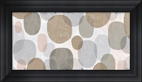 Framed Pastel Drips Print